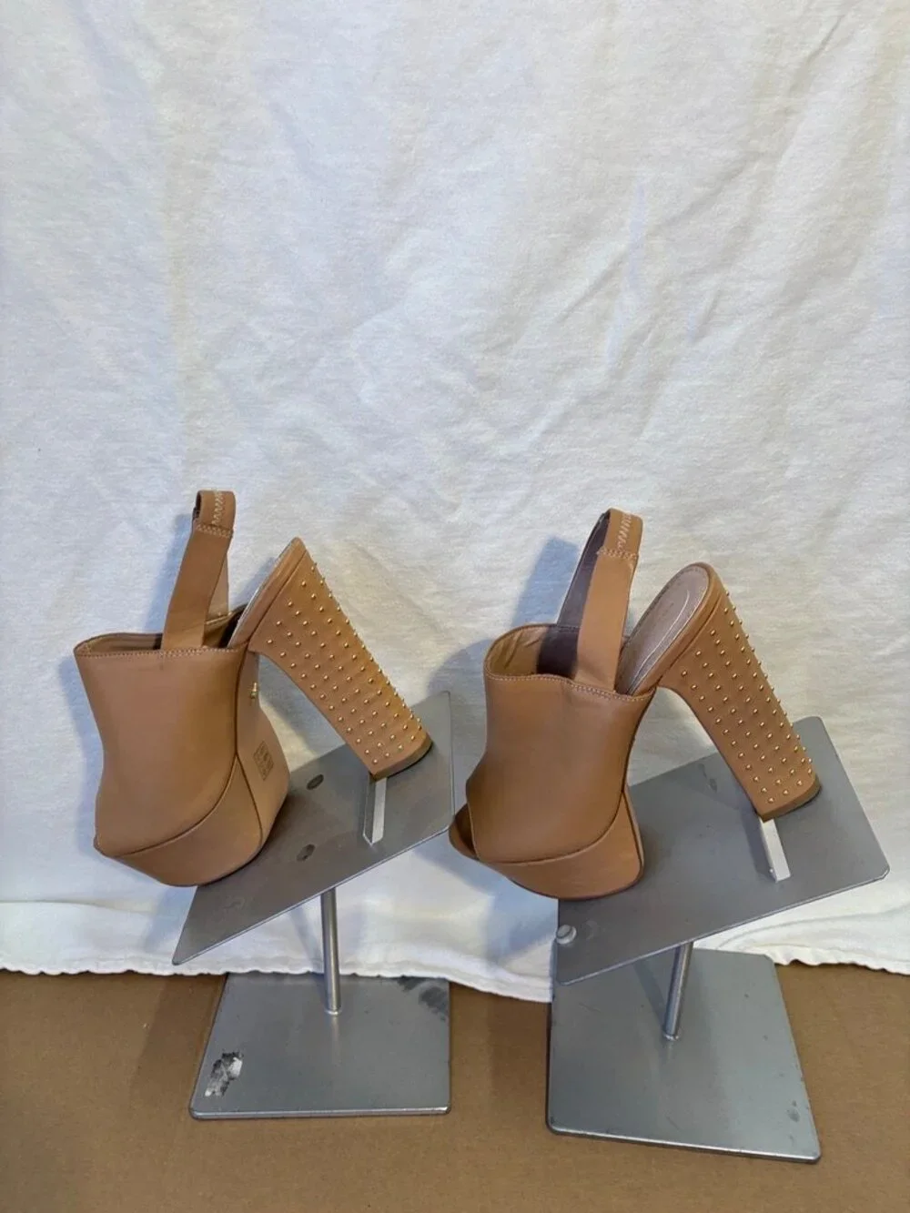 KG by Kurt Geiger Nicole Leather Platform Heel